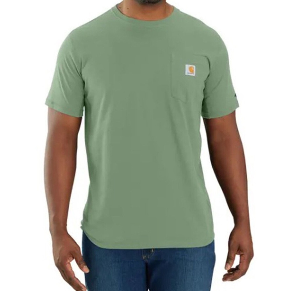 Carhartt Men's Sage Green Short Sleeve Tee